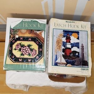 Vintage Wonder Art Latch Hook Rug Kits